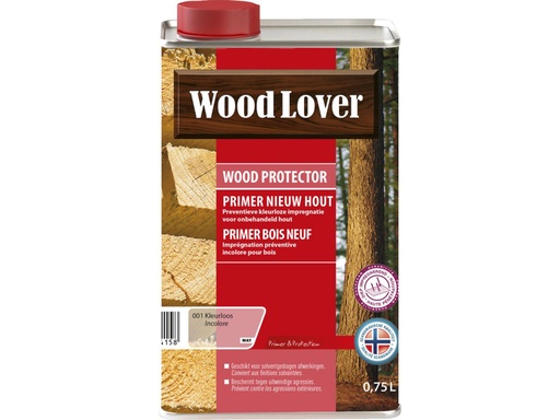 WOODLOVER WOOD PROTECTOR 0,75 LITER