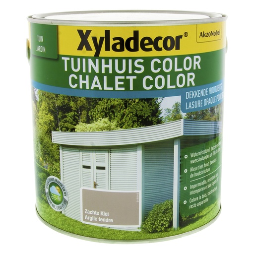 Xyladecor Tuinhuis Color Zachte Klei 2,5L