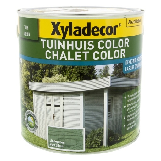 Xyladecor Tuinhuis Color Lindegroen 2,5 L