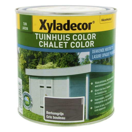 Xyladecor Tuinhuis Color Berkengrijs 1 L
