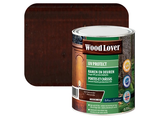 WOODLOVER UV PROTECT 629 PALLISANDER 0,75 LITER