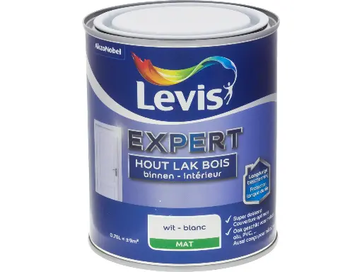 [L5272502] Levis Expert Binnenlak Mat Wit 750 ml