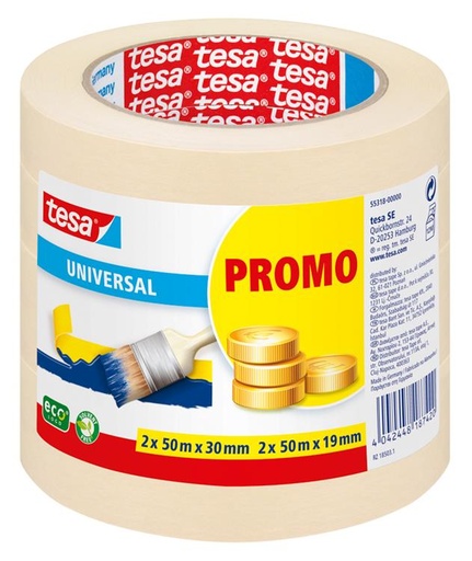 [55318-00000-01] TESA PROMO  2R 50M:30MM 2RL 19MM