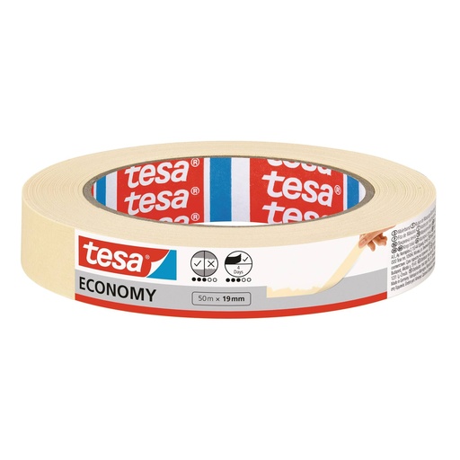 [1004683] Tesa afplaktape Economy Masking 50mx19mm