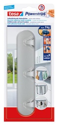 [1002614] TESA MULTI-HAAK+4STRIP CHROOM