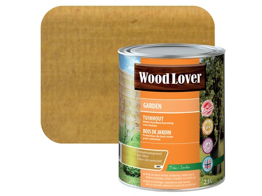 [T629] WOODLOVER GARDEN 735 LICHTE EIK  2,5 LITER