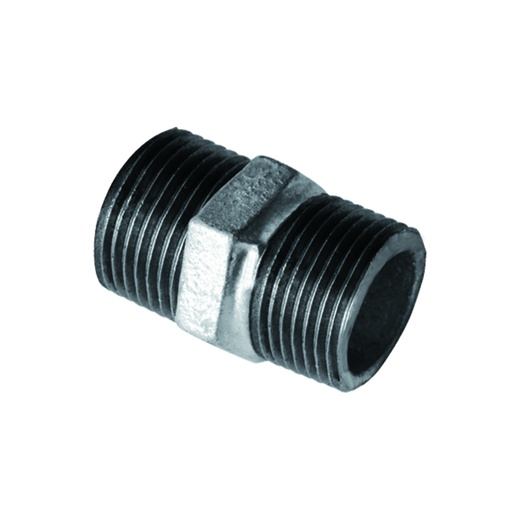 GALVA DUBBEL NIPPEL 3/4" FIG.280
