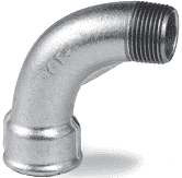 GALVA BOCHT 90  MF 3/4 FIG.1