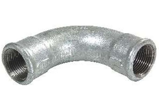GALVA BOCHT 90°  FF 1/2" FIG.2