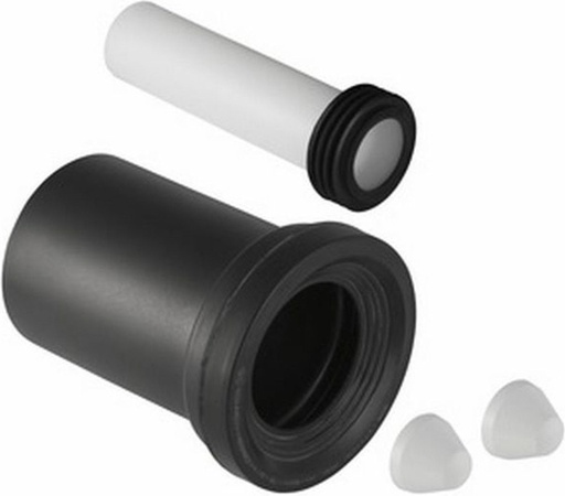 [082404] GEBERIT - AFVOER-EN TOEVOERMANCHET HANGTOILET 185MM