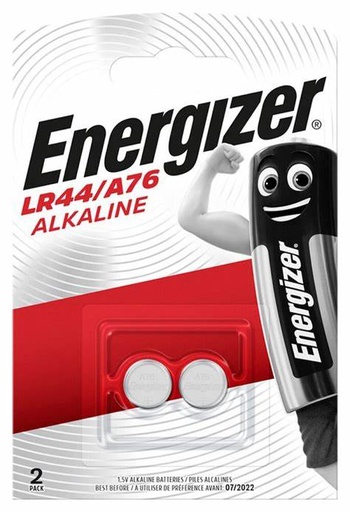 [2/A76LB] ENERGIZER BATTERIJ LR44 2ST