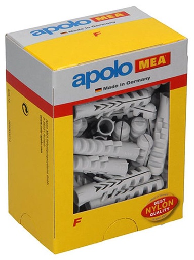 [1003141] MEA Apolo Plug Nylon F10 Ø10x50mm 50 St.