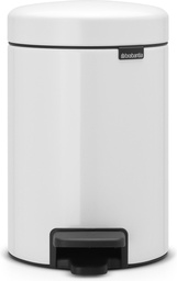 [11 21 26] Brabantia Pedaalemmer NEWICON, 3L White