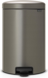 [11 40 45] Brabantia Pedaalemmer NEWICON, 20L Platinum