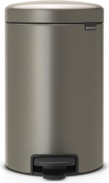 [11 36 28] Brabantia Pedaalemmer NEWICON, 12L Platinum