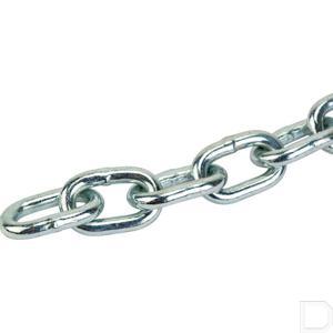 [1-0094-7] Gelaste Ketting Verzinkt Ø7mm per meter
