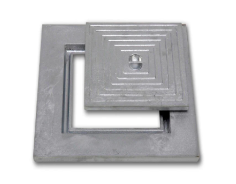 [073030C] PUTDEKSEL 30X30CM ALUMINIUM