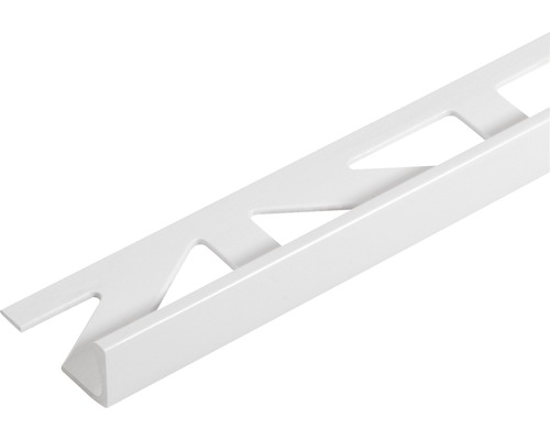 [DSP830] TEGELPROFIEL PVC WIT  8MM 250CM