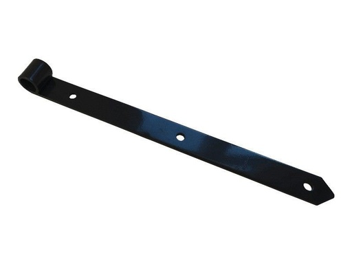 [1-6202-18-250] Enkele Luikscharnier Zwart Ø18 250x30mm