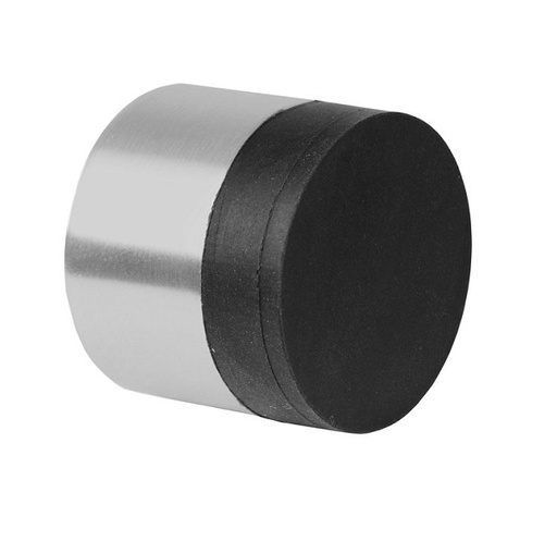[S-2704-31] Deurstop Muur Cilindrisch Inox (RVS) Ø30x25mm