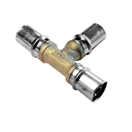 [B09613] Press-Alu pers T-stuk D20/2 X D20/2 X D20/2