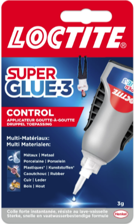 [2642433] Loctite secondenlijm Control 'Super Glue-3' 3gr