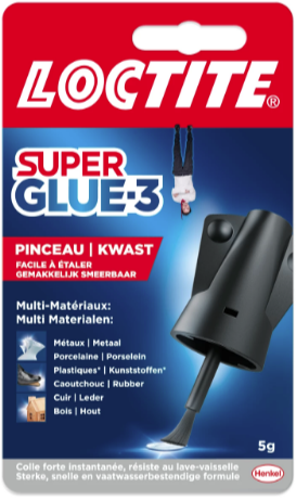 [2642434] Loctite secondenlijm Brush 'Super Glue-3' 5gr