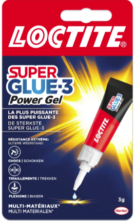 [2608829] Loctite secondenlijm Power Gel 'Super Glue-3' 3gr