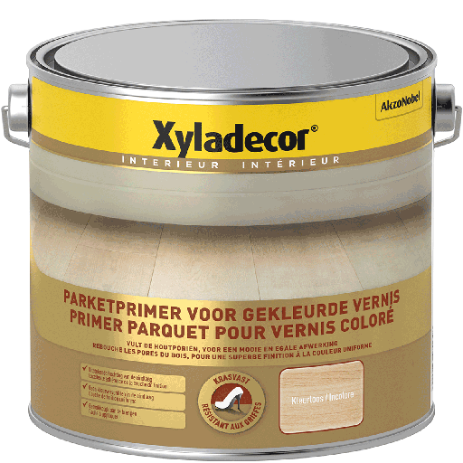 [5521673] Xyladecor Parket Primer Voor Gekleurde Vernis 2,5L