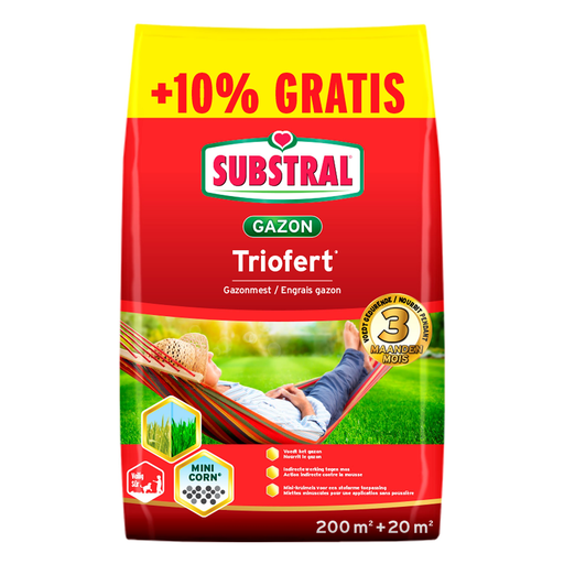 [TROF220N] Substral Triofert Gazonmest 200+20m²