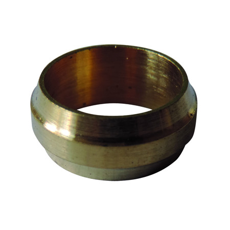 [B13142] Messing bicone ring Ø8 per 5 verpakt