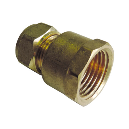 [B09146] Knelfitting recht - koper 1/2"F x Ø10