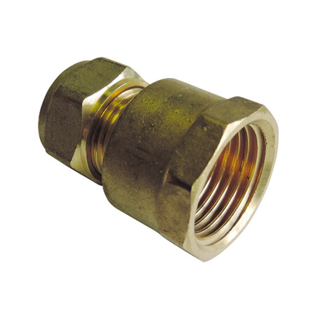 [B09147] Knelfitting recht - koper 1/2"F x Ø12mm