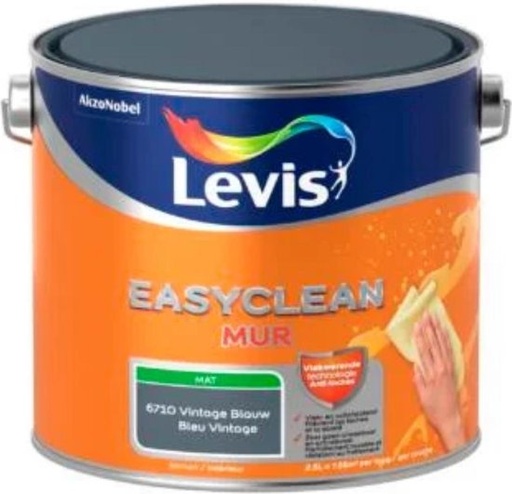 [5575950] LEVIS EASYCLEAN MUR MAT vintage blauw 2,5L