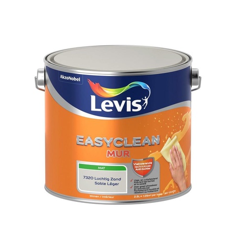 [5575959] LEVIS EASYCLEAN MUR MAT luchtig zand 2,5L
