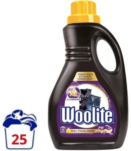 [A17372] Woolite Liquid 25sc 1,5l Donker&Denim