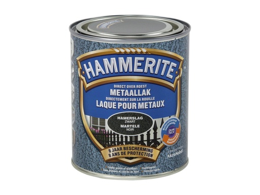 HAMMERITE METAALVERF HAMERSLAG ZWART 750ml