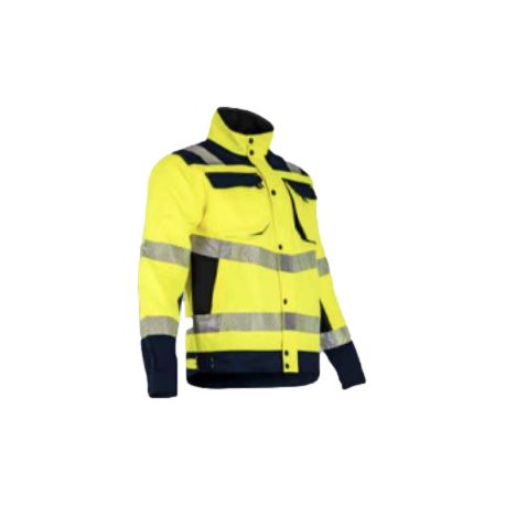 [2219-3-JF-BLEU] LMA JAS PARKA AUTHENTIC GEEL FLUO I 3