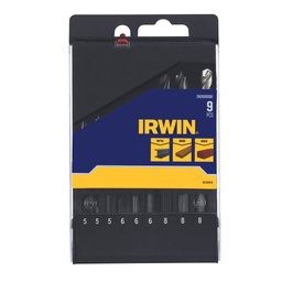 [IW2026502] IRWIN Set boren mix voor hout, metaal, steen