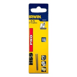 [10502376] IRWIN HSS PRO Metaalboor 118° Ø1,0mm 3st