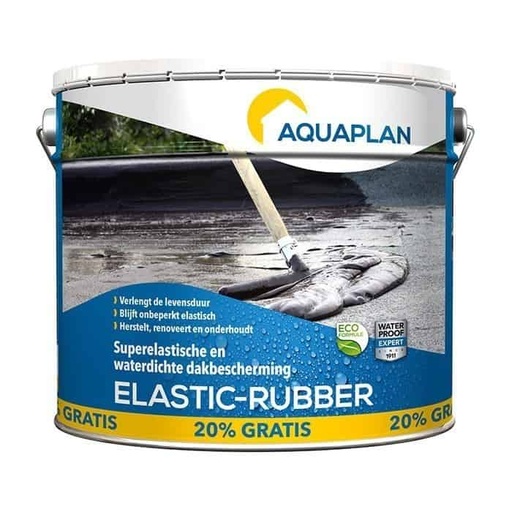 [02796010] AQUAPLAN Elastic Rubber 10 kg + 20%