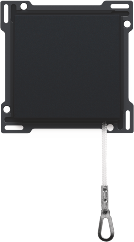 [161-63606] NIKO Afwerkingsset voor trekschakelaar, black 161-63606