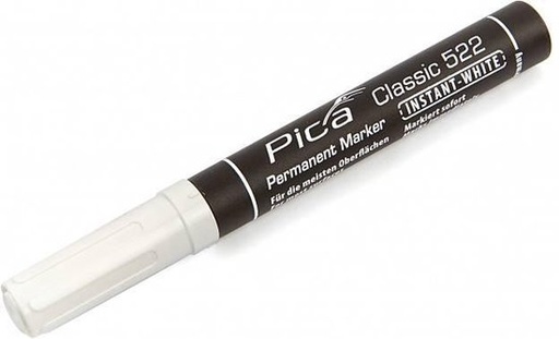 [PIC52252] Pica Permanente Stift 1-4mm, Ronde Punt, Instant Wit