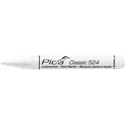 [PIC52452] Pica Lakverfstift 2-4mm, Ronde Punt, Wit