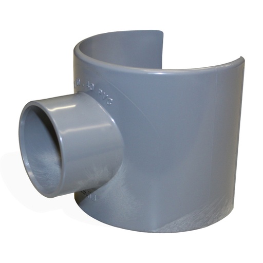 [3102.8040] Sanitair Zadel Grijs Ø75-80 / Ø40