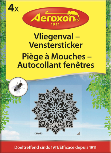 [76451AE] Aeroxon Venstersticker met motief 4st