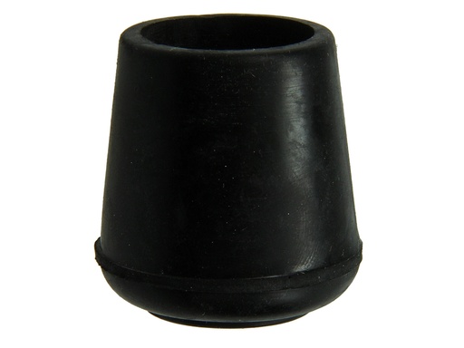 [1047730] Opsteekdop Rubber zwart Ø28mm 4st