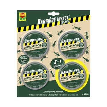 [2434722017] Compo Mirazyl Box Natuurlijke Mierenlokdoosjes 3+1 gratis