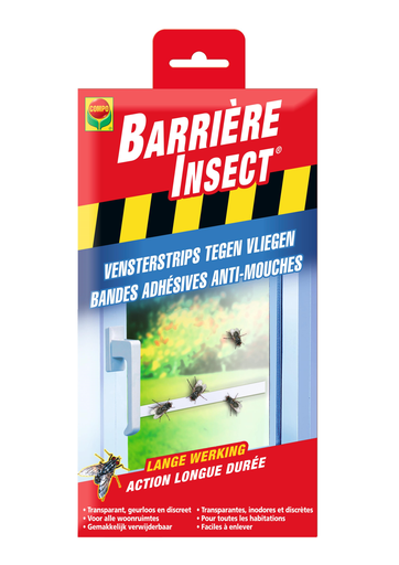 [2552902017] Compo Barrière Insect Vensterstrips Tegen Vliegen 12st