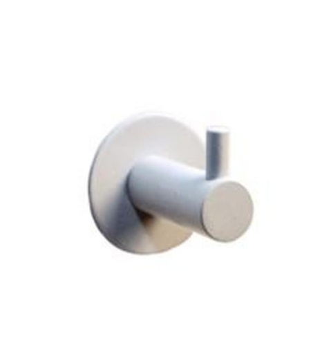 [1-6066-1-1] Kapstokhaak Wit - 12mm